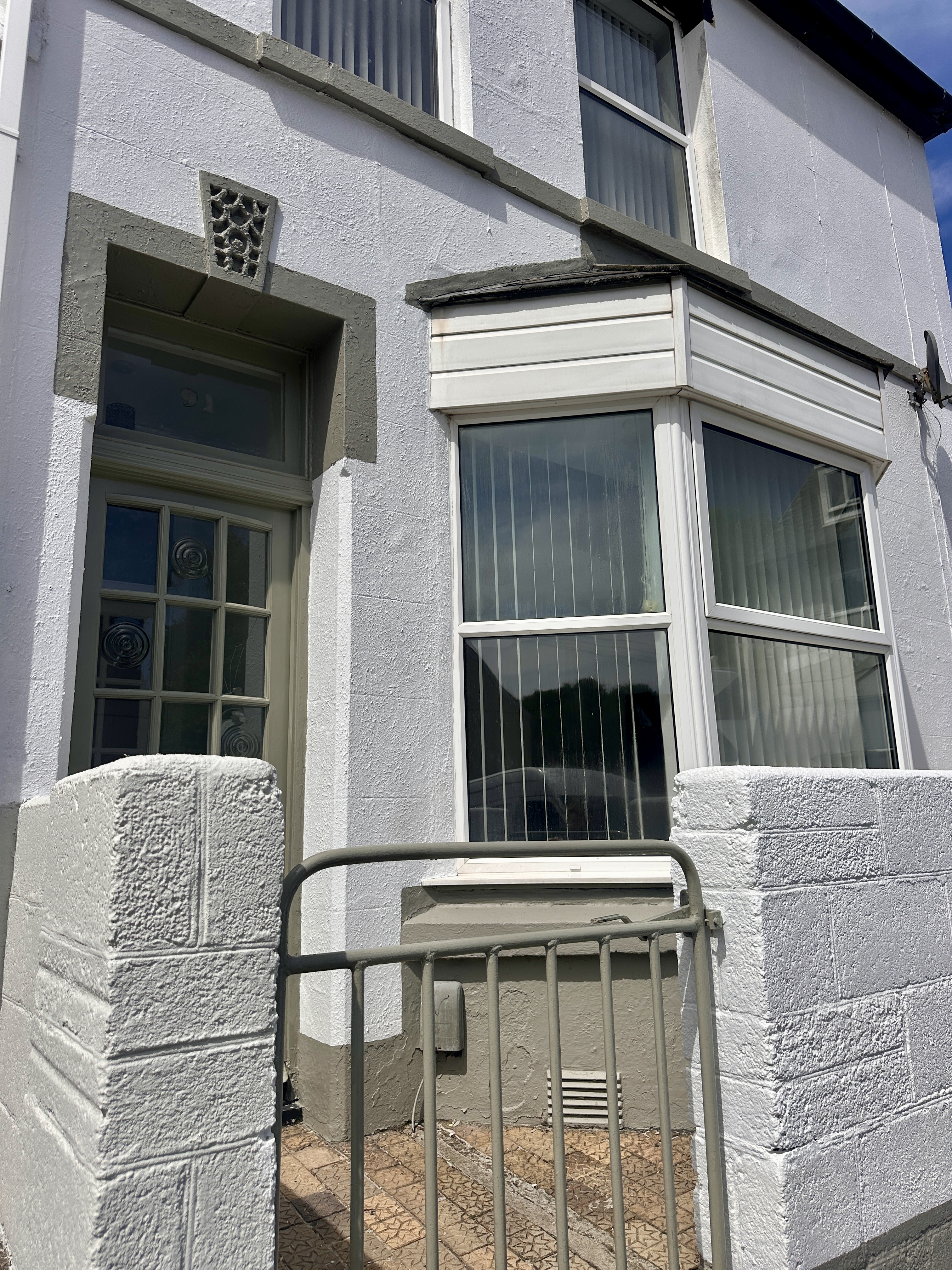 Exterior of the property